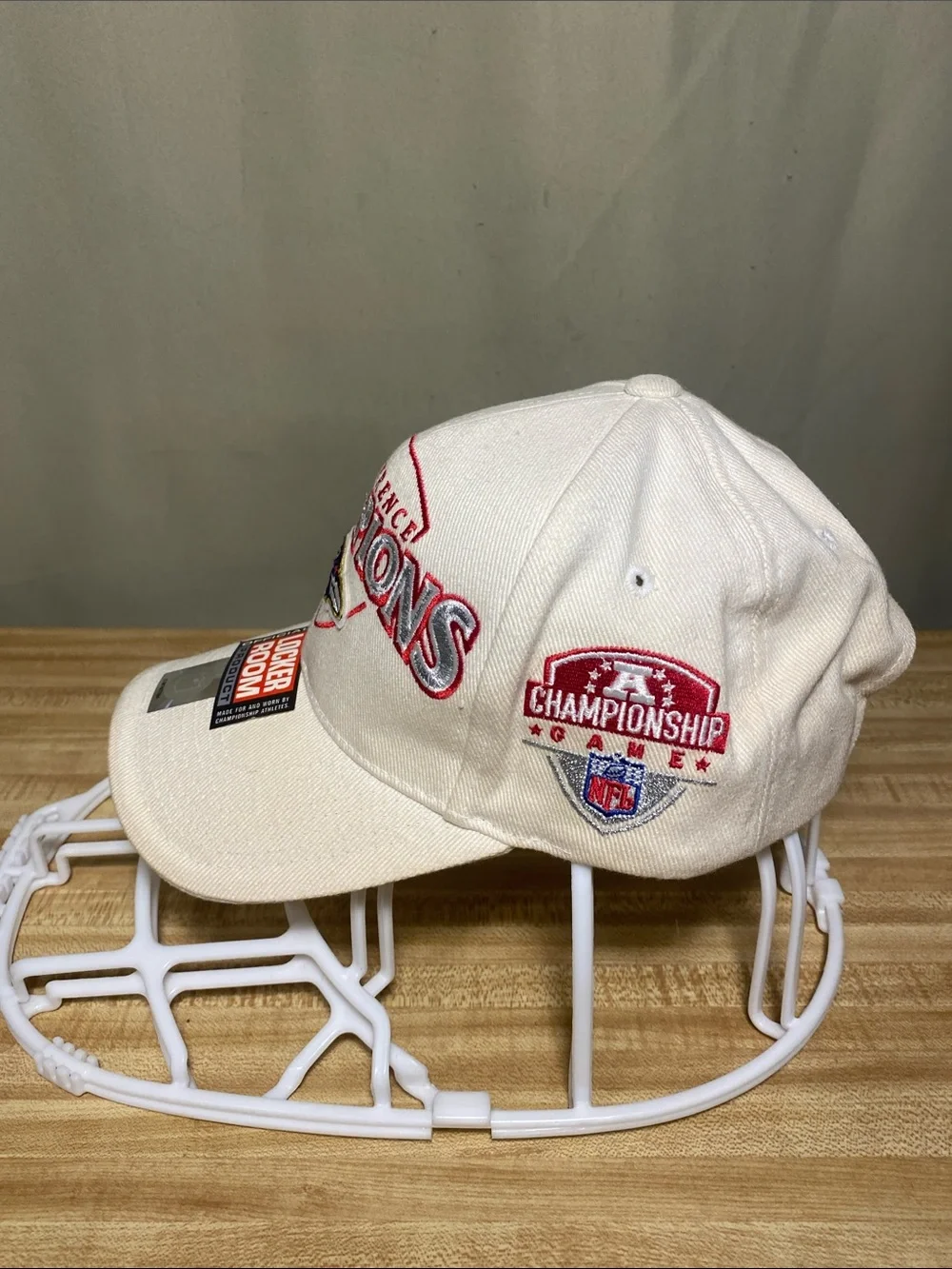 Vtg Baltimore Ravens SPL 28 2000 Season Conference Champions Super Bowl Hat O/S